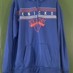 Knicks Blue Pullover Hoodie